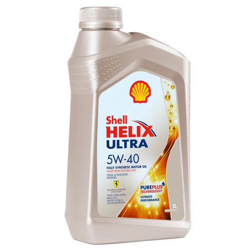 Моторное масло Shell HELIX ULTRA 5W-40 1 л.
