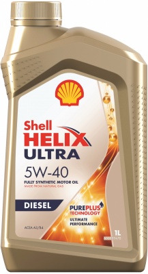 Моторное масло Shell Helix Ultra Diesel 5W-40 1л.