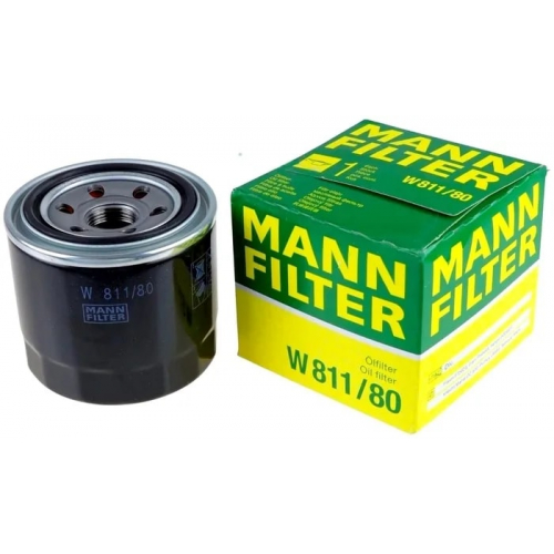 MANN-FILTER W811/80 Фильтр масляный двигателя