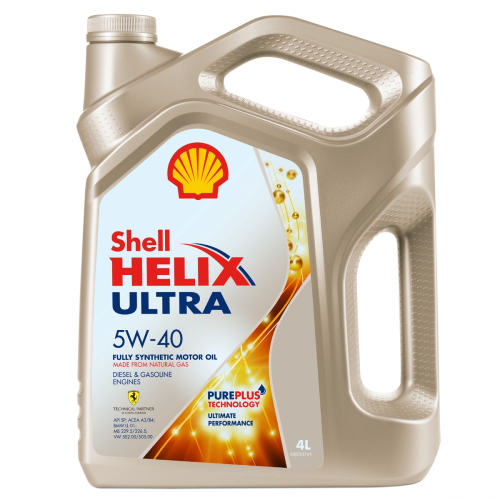Моторное масло Shell HELIX ULTRA 5W-40 5 л.