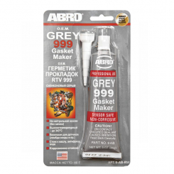 Герметик прокладок силиконовый, серый "OEM 999", 85гр