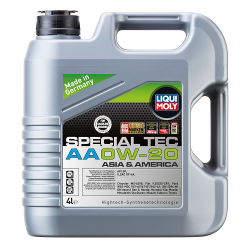Моторное масло LIQUI MOLY Special Tec AA 0W-20 4л.