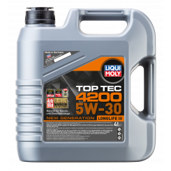 Моторное масло LIQUI MOLY Top Tec 4200 5W-30 New Generation 4л.