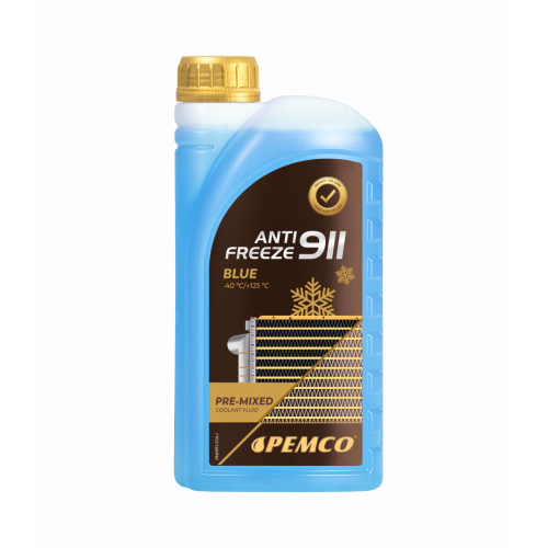 Антифриз PEMCO Antifreeze 911 синий 1л.