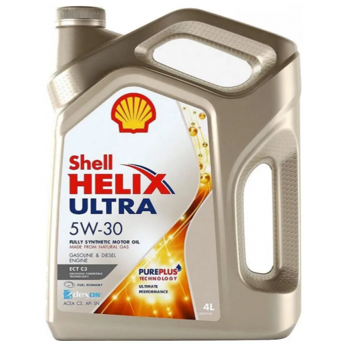 Моторное масло Shell HELIX ULTRA ECT C3 5W-30 4л.
