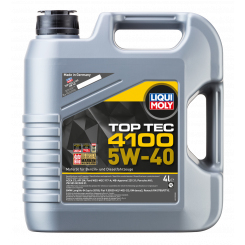 Моторное масло LIQUI MOLY Top Tec 4100 5W-40 4л.